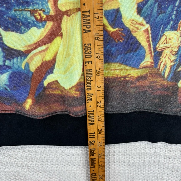 Star Wars A New Hope Movie Poster All Over Print Sweatshirt Mens Small Graphic - Picture 8 of 8